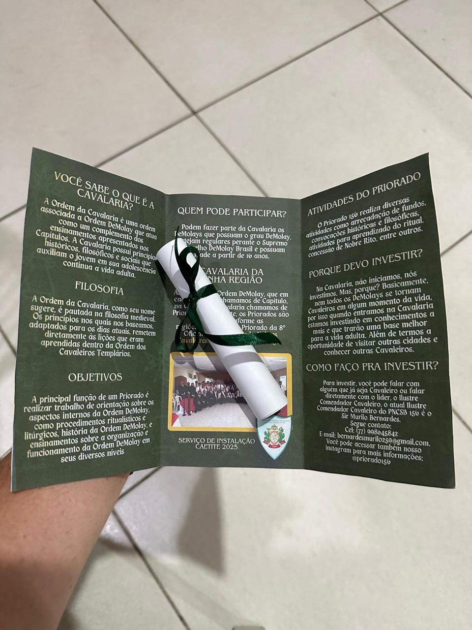 Palestra de recrutamento